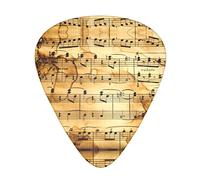 Plettro per chitarra Music Note Art Advanced 12 pezzi Tre spessori per basso, chitarra elettrica, borsa per chitarra acustica