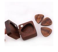 Plettro per Chitarra Personalizzato, Confezione Da 3 Plettro per Chitarra in Legno Personalizzato, Plettri per Chitarra Unici (Scatola*1 Plettri per Chitarra*3),B