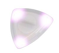 Plettro per Chitarra, Plettro per Chitarra Luminoso con Sostituzione del Plettro per Chitarra con Luce LED Ad Alta Sensibilità con Batteria(Viola) Accesorios Para Guitarra EléCtrica