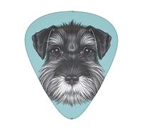 Plettro per chitarra Schnauzer Blue Advanced 12 pezzi Tre spessori per basso, chitarra elettrica, borsa per chitarra acustica