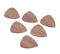 Plettro per chitarre con impronta digitale, plettri per chitarra in legno scanalati con pollici triangolari classici per regalo per l'apprendimento di strumenti musicali(#2)