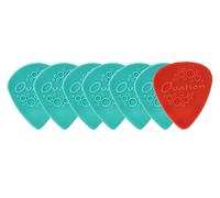 Plettro - Plettro Diamond Grip Picks Nylon Sharp Tip - 0,88 Mm - Black