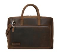 Plevier Borsa portadocumenti 'Coventry ' marrone scuro Uomo - Accessori - Borse e zaini - Borse - Borse da lavoro e per laptop - Borse portadocumenti Plevier One Size