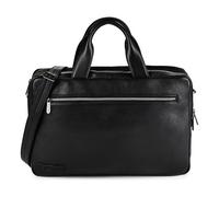Plevier Jimmy Valigetta Vera Pelle 31 cm Vano porta PC nero