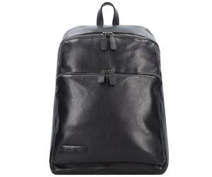 Plevier Rock Amaril Zaino da lavoro Pelle 43 cm Scomparto per laptop nero