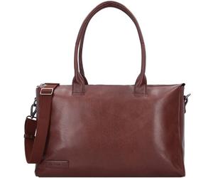 Plevier Rock Copal Borsa a tracolla Pelle 44 cm Scomparto per laptop marrone