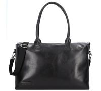 Plevier Rock Copal Borsa a tracolla Pelle 44 cm Scomparto per laptop nero