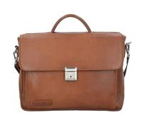 Plevier Serie 400 Cartella in pelle 40 cm Scomparto per laptop marrone