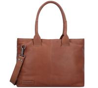 Plevier Structure Antilla Borsa a tracolla Protezione RFID Pelle 40 cm Scomparto per laptop marrone