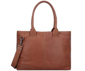 Plevier Structure Antilla Borsa a tracolla Protezione RFID Pelle 40 cm Scomparto per laptop marrone