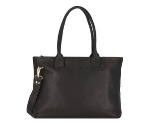Plevier Structure Antilla Borsa a tracolla Protezione RFID Pelle 40 cm Scomparto per laptop nero