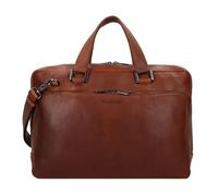 Plevier Vintage Bill Valigetta Pelle 40 cm Scomparto per laptop marrone