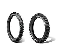 Plews Tyres Coppia Pneumatici MATTERLY 70/100-17 - Medium MX HAWKSTONE 90/100-14