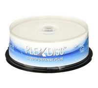 PlexDisc BD-R 6x 25 GB Blu-ray 25 dischi stampabili a getto d'inchiostro bianco lucido resistente all'acqua