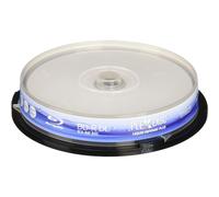 PlexDisc BD-R DL 6x 50GB Blu-ray 10 dischi stampabili a getto d'inchiostro bianco lucido resistente all'acqua