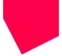 PLEXIGLAS® GS vetro acrilico di marca colorato, versatile e infrangibile per oggetti leggeri ecc., spessore 3 mm Lastra di PLEXIGLAS® GS in 12 x 25 cm, rosa traslucido (3H00)