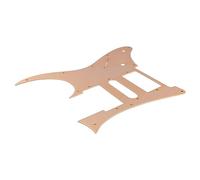 Plexiglass Bobina Gratis, Piatto in Alluminio Anti Graffio, Protezione per Chitarra Elettrica - Durata e Facile Installazione (D'oro)