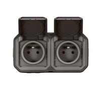PLEXO PRESA NEW 2X2P+Z ORIZZONTALE SET PLEXO NUOVO 069788L