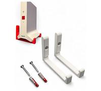 PLEXONE Supporto da parete per AVM Fritz! Ripetitore 3000 AX montaggio a parete con materiale di montaggio incluso (bianco)