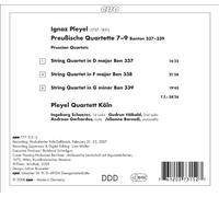 Pleyel Quartett Koln - PLEYEL, I.J.: String Quartets - B. 337, 338, 339