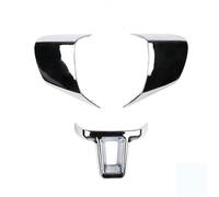 PLFMFVBLBG Coprivolante Guscio Protettivo per VW per Il Golf per Polo per Mk5 MK 5 Mk6 Accessori ABS Chrome Decorazione Volante dell'automobile Copertura Trim Adesivo(3pcs 1)