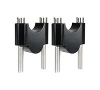 PLFMFVBLBG Manubrio Riser Morsetto per MT07 per MT09 per R1 per R3 per MT 07 09 per R 1 per R 3 Kit Riser Manubrio 7/8" 1 1/8" Morsetti Barra 22/28 Mm Moto Manubrio Risers(Black,22mm)