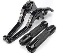 PLFMFVBLBG per ER6N per ER-6N per ER 6N 2009-2012 2013 2014 2015 2016 2017 Leva Frizione Freno 22 MM Manopole Manubrio estremità Manubrio Freno Frizione Leve(9)