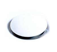 PLGEBR 1 pezzo di ricambio in ottone per lavabo, tappo di scarico Click Clack da 68 mm, per accessori da bagno, filtro in silicone, tappo per doccia, tappo per doccia, copertura calda, doccia