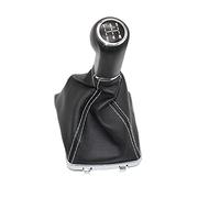 PLHJI Pomello del cambio a 5 marce per auto con stivale in pelle adatto per OPEL ASTRA III H 1.6 adatto per VAUXHALL 2004 2005 2006 2007 2008 2009 2010