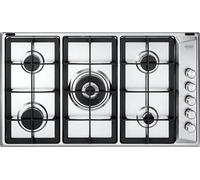 De’Longhi PLI 59 GHD piano cottura Acciaio inox Da incasso 86 cm Gas 5 Fornello(i)