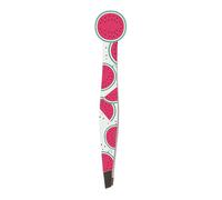 PLIC BEAUTY - Pinze per depilare Tutti Frutti Anguria - Pareti Biais in Acciaio Inox - Design Fruttato - Precisione e Durabilità - Accessorio ergonomico per depilazione viso e corpo
