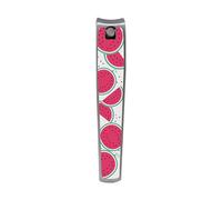 PLIC BEAUTY - Tagliaunghie Pedicure Tutti Frutti Anguria - Acciaio Inox - Lima e Stuzzicadenti Integrati - Design Frutta Brillante - Precisione e Durata - Accessorio per la cura dei piedi Ergonomico