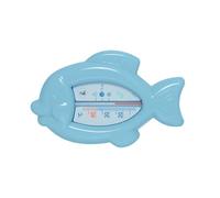 PLIC - Termometro da bagno per bambini senza mercurio - forma pesce galleggiante - facile lettura temperatura 35 - 38 °C - sicurezza bagno bambino - blu