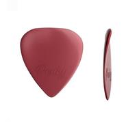 Plick The Pick - Plettro "ponky" rosso perla celluloide 0,9 - DIM10181EL direzionemusica.it KIT da 3 plettri di alta qualità