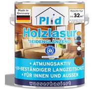 PLID® Impregnante per legno 2,5L - Teak, per interni ed esterni - Protezione UV a lunga durata - Fondo per legno esterno, gel protettivo traspirante - Made in Germany