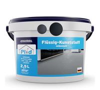 Plid® Plastica liquida per interni ed esterni, grigio antracite, 2,5 l, plastica liquida, strato protettivo per pavimento e parete, vernice per calcestruzzo, impermeabile, rivestimento per pavimento