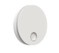 Aspiratore da parete ad aspirazione assiale serie "Ario" con speciale membrana in Mylar anti ritorno dell'aria esterna - 100% MADE IN ITALY (Foro Ø 148, BIANCO)