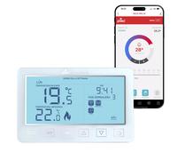 Plikc Cronotermostato digitale Wifi dual band compatibile con Alexa