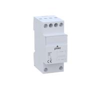 Plikc Meta 15 - Trasformatore per Campanelli, Installazione da Barra Din per Servizio Discontinuo, Tensione Primario 230V, Tensione Secondario 12V, Potenza 15VA