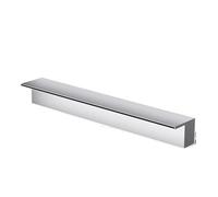 PLiLiEI 1 pz SS Cascata Spillway per laghetti all'aperto lunghezza personalizzabile Aquascape cascate Spray Outlet per giardini/patio (argento, 61 cm)