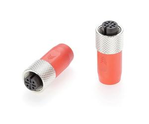 Plinkwirekb CC-Link - Resistenza terminale M12, codice A, presa a 4 poli, 110 ohm, IP67, per Mitsubishi Electric Campo Bus