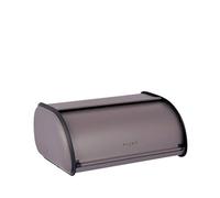 PLINT Bread Box with Stainless Steel Body Metal Home Storage Bin For Kitchen Counter, Extra Large Bread Bin with Sliding Lid, Bread Box Holder with Lid, Bakery Storage Container, Modern Black