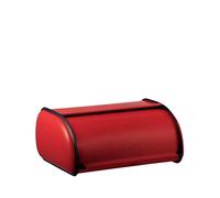 PLINT Bread Box with Stainless Steel Body Metal Home Storage Bin For Kitchen Counter, Extra Large Bread Bin with Sliding Lid, Bread Box Holder with Lid, Bakery Storage Container, Red Color