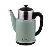 PLINT Leaf Color Kettle - 1,7 Litre Capacity - Double Wall Hot Water Kettle for Tea and Coffee - Fast Boil - 1500W Cordless Electric Kettle - BPA Free -Dry Protection - Anti Slip 360° Base Kettle