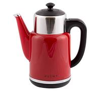 PLINT Red Kettle - 1,7 Litre Capacity - Double Wall Hot Water Kettle for Tea and Coffee - Fast Boil - 1500W Cordless Electric Kettle - BPA Free -Dry Protection - Anti Slip 360° Base Kettle