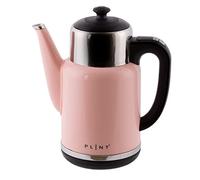 PLINT Rose Color Kettle - 1,7 Litre Capacity - Double Wall Hot Water Kettle for Tea and Coffee - Fast Boil - 1500W Cordless Electric Kettle - BPA Free -Dry Protection - Anti Slip 360° Base Kettle