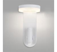 Plionate murali moderne, sconce da parete interno a LED con lampada da parete a riflettori regolabili in rotazione con due luci murali indipendenti in alluminio illuminazione da parete decorazione