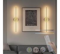 Plionati a parete moderni, lampada a parete a LED interno con telecomando a parete dimmerabili aspirazione magnetica aspirante USB batteria a parete a parete a parete 360 ° lampada a parete di