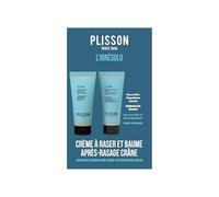 Plisson - Duo L'Irrésolu - Balsamo dopo barba per il cranio 100 ml + Crema anti-invecchiamento 50 ml - Tutti i tipi di pelle - 95% di ingredienti di origine naturale - Fabbricazione francese