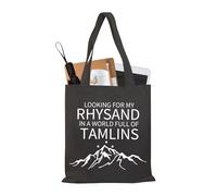 PLITI ACOTAR Tote Bag Acotar Velaris Regalo Rhysand Regalo Looking For My Rhysand In A World Full Of Tamlins ACOMAF Borsa, Tamlins completo Tgblu, medium